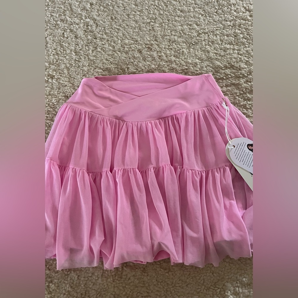 Brand new pink ballet skort